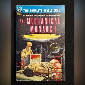 Vintage Ace Double Novel D-266: The Mechanical Monarch and Twice Upon a Time